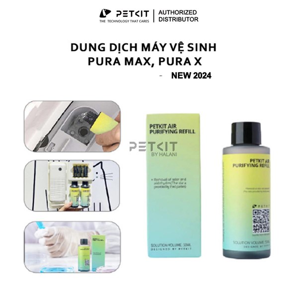 Dung dịch chuyên dụng Máy vệ sinh Pura max, Pura x chính hãng PETKIT