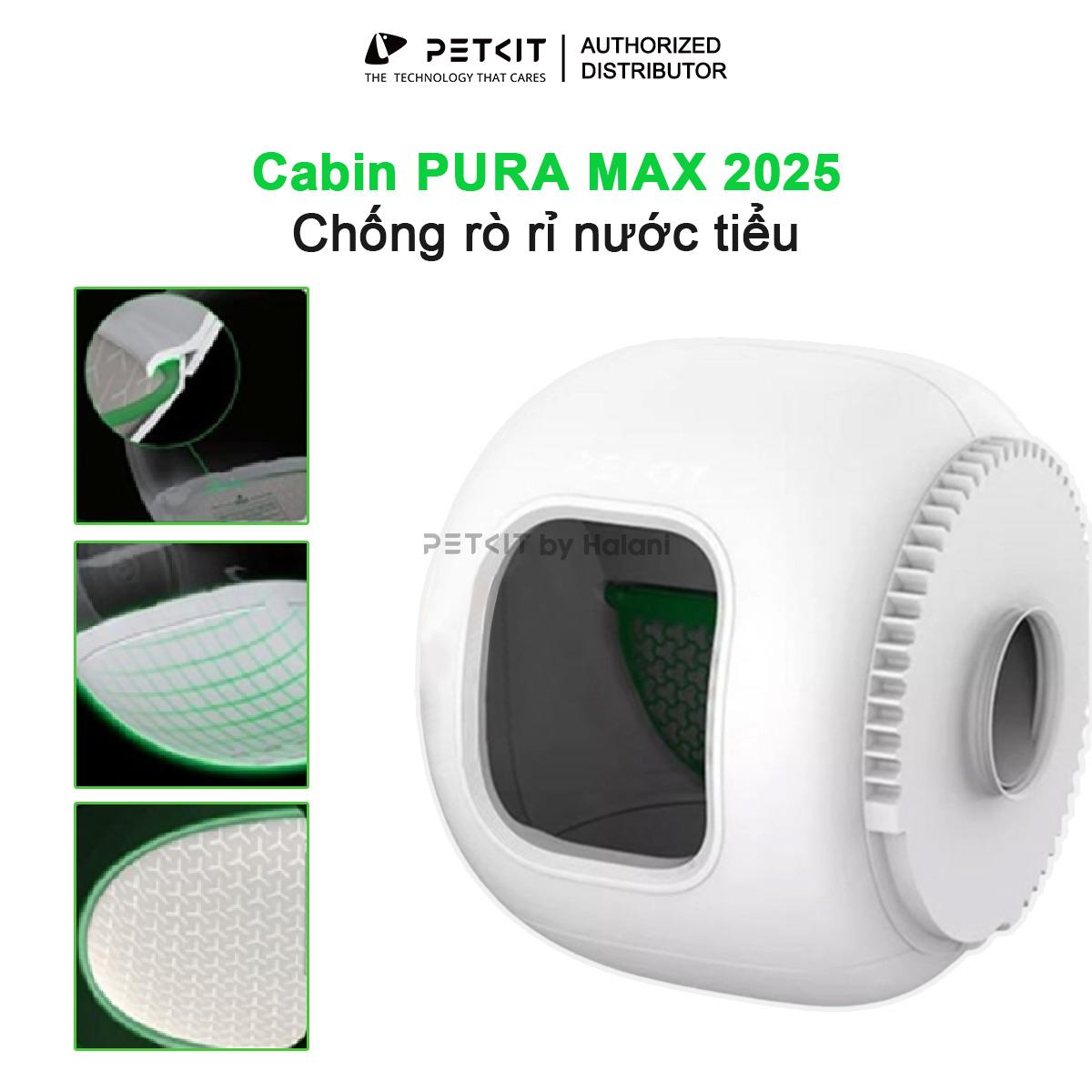 Cabin chống rò rỉ nước tiểu pura max 2025,2024,2023,2022