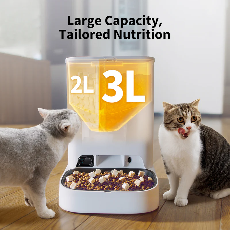 Máy cho ăn tự động Petkit YumShare with Camera kết nối app thông minh