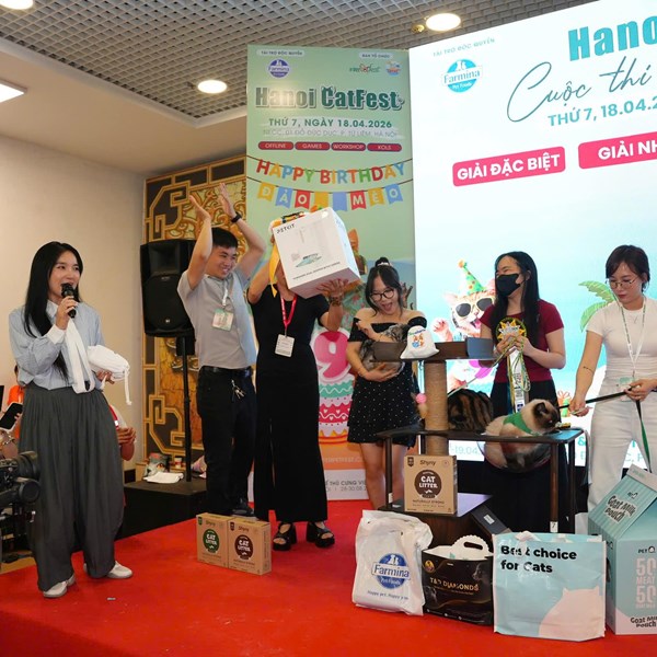 PETKIT HALANI ĐỒNG HÀNH CÙNG HANOI CATFEST 2026