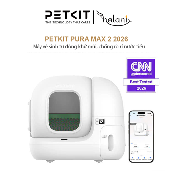 Máy vệ sinh tự động PETKIT PURA MAX 2026
