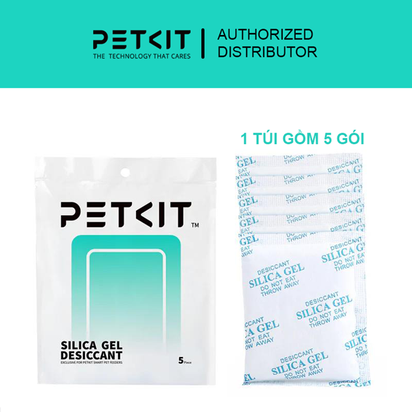 Bịch 5 Túi hút ẩm cho máy ăn PETKIT