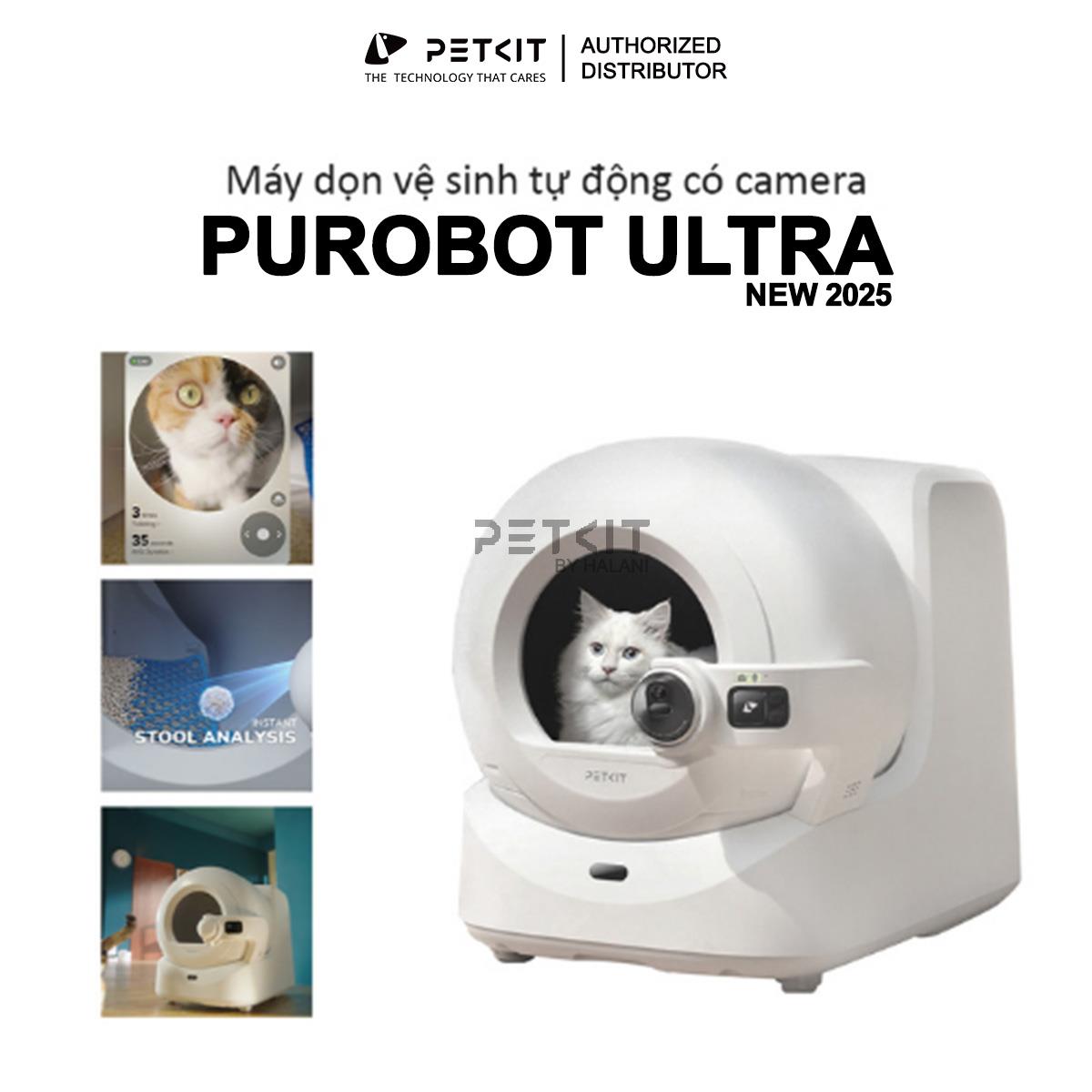 Máy vệ sinh PETKIT PUROBOT ULTRA coming soon