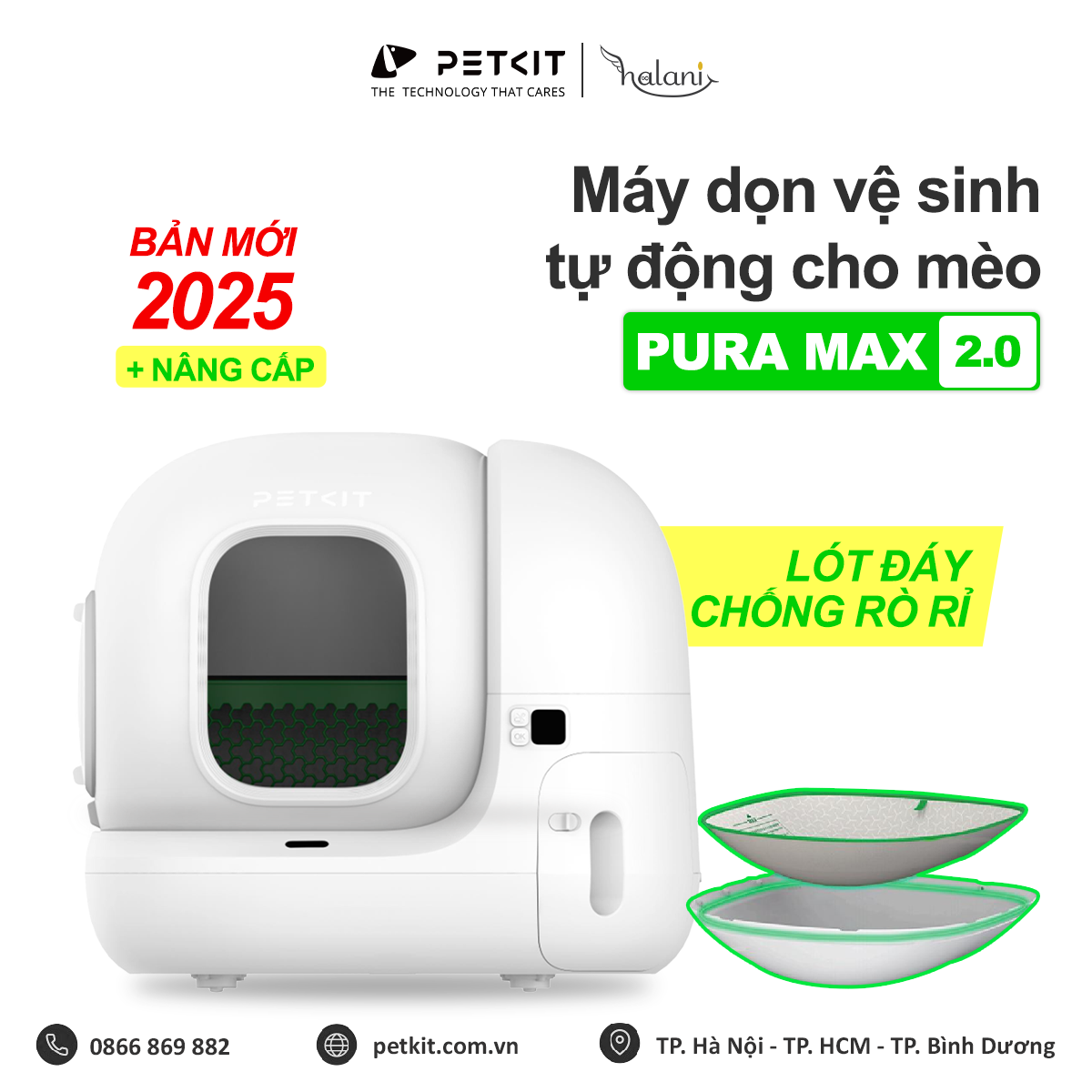 + Gói 6 Tháng Bảo Hành Petkit Pura Max