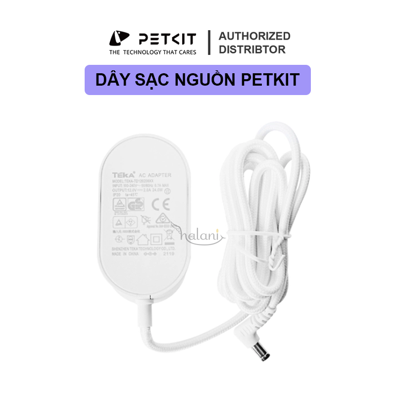 [Chính hãng] Dây sạc nguồn Petkit 