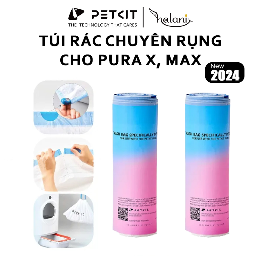 Túi rác máy vệ sinh Pura max, Pura x
