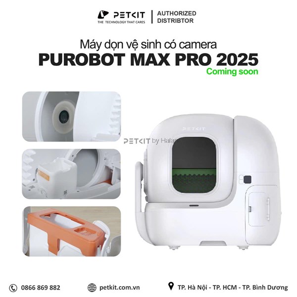 Máy vệ sinh Purobot Max Pro with Camera (hàng đặt trước)